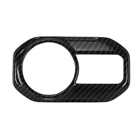 Riloer Car Interior Modification Headlight Bulb Switch Cover Trim for Je-ep Wrangler JL JLU 2018-2021