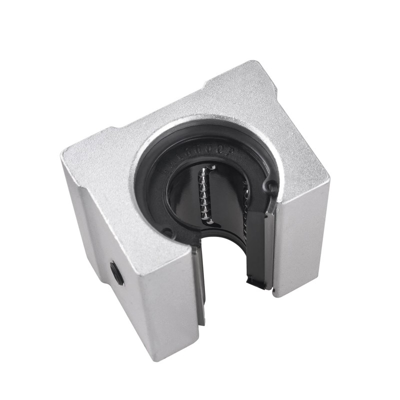 CNCMANS 1x SBR16UU 16 mm Aluminium Open Linear Bearing, Sliding