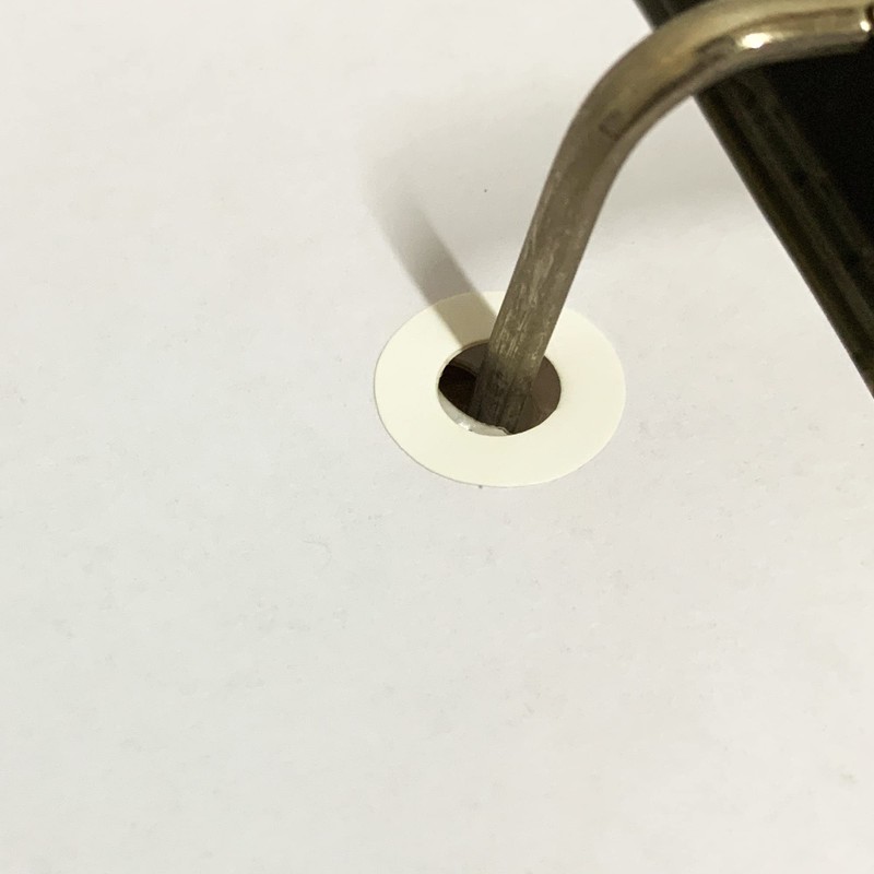2000 Pieces - Hole Punch Reinforcement Stickers Labels, Paper Binder