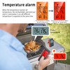 Wireless Meat Thermometer with 2 Propes for Grilling Kitchen Food