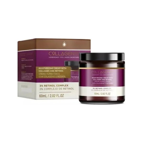 Crema Antiarrugas 60ml 3% Retinol Complejo Colageno Skincare