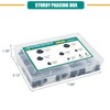 110PCS Silicone Rubber Plugs for Round Holes Assorted Sizes T-Shape