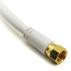 SKT 5 m Gold Plated F-connector F-Plug Triple-Shielded Coaxial Cable