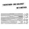 Trodat 7 Stamps for Marking Personal Items, Stamp Set to
