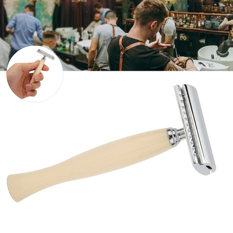 Safety Razor Double Edge Safe Accurate Shaving Simple Operation Practical