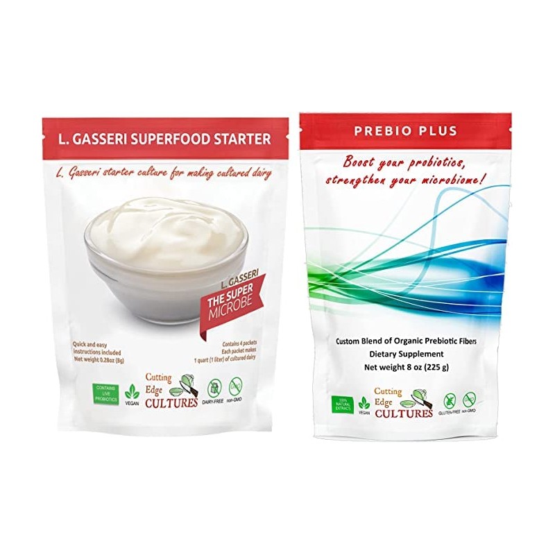 L. Gasseri SuperFood Starter + Prebio Plus Culture ProBiotic Cultured