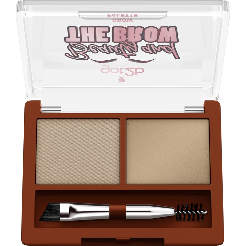 got2b Brow Powder Palette Medium Brown Eyebrow Set with Eyebrow