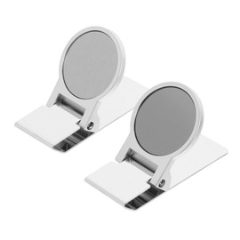 Operitacx 2pcs Stainless Steel Money Clip Metal Clip Credit Card Holders for Wallet Minimalist Portable