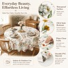 Arquiel Floral PVC Table Cloth Waterproof Oilcloth Round 137x137cm