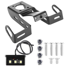 Kit de montaje eliminador de guardabarros,Soporte para matrícula de motocicleta con luz LED para YMH YZF R6 2006-2016