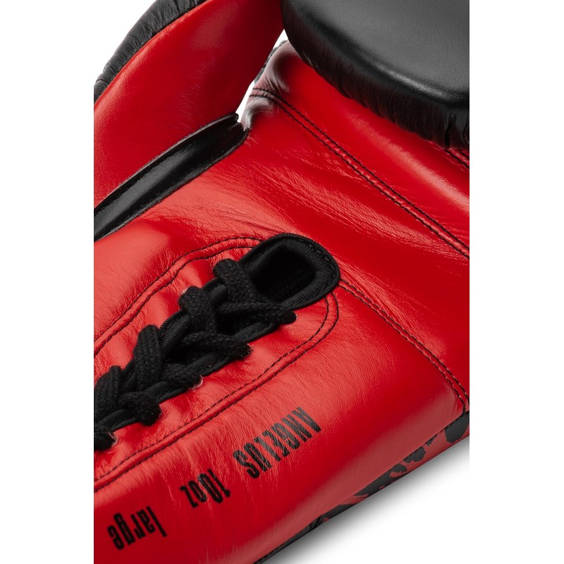 Tapout Angelus 960012 Leather Boxing Gloves Black / Red 08
