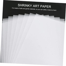 KOMBIUDA Heat Shrink Paper Kit Shrink Plastic Sheets for Jewelry Making Art Projects