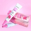 Crema de ojos con colágeno rosa y escualano