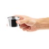 Olympia J728 Concorde Sugar Bowl, 5 oz. Capacity, Silver