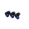 8 mm IQS Pneumatic Angle Connector 90° Pack of 3