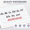 2pack 9x12 inches Dry Erase Board Lapboard Reusable Lined Erasable