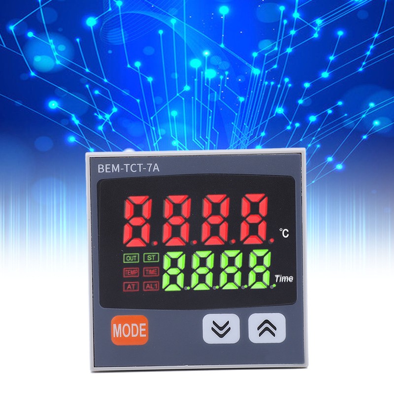 Digital Display Temperature Controller Relay Output Thermostat for Heat Press