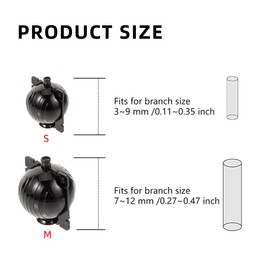 Dfuqanb Pack of 10 Plant Root Growing Box, Reusable Plant Root Box, Root Ball Grafting Tools, for Cutting Plants and Seedlings (8.5 cm Diameter)
