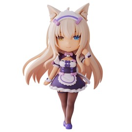 PLUM PF195 Nekopara Minifigure 100! Coconut Figure, Total Height Approx. 3.9 inches (100 mm), Non-scale, PVC, Painted, Finished Product