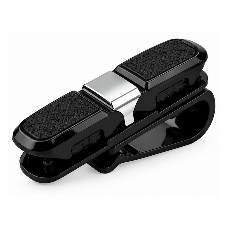 Car Eyeglass Holder for Driving – 80° Rotating Multifunctional Clip