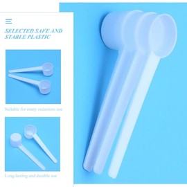 Cabilock 150 Piezas Cucharas Medidoras 5G Plástico Reutilizable Cucharas De Polvo De Leche Para Niños Mini Para Medir Condimentos Y Manualidades