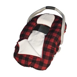 Jolly Jumper Arctic Sneak-A-Peak, Red Plaid