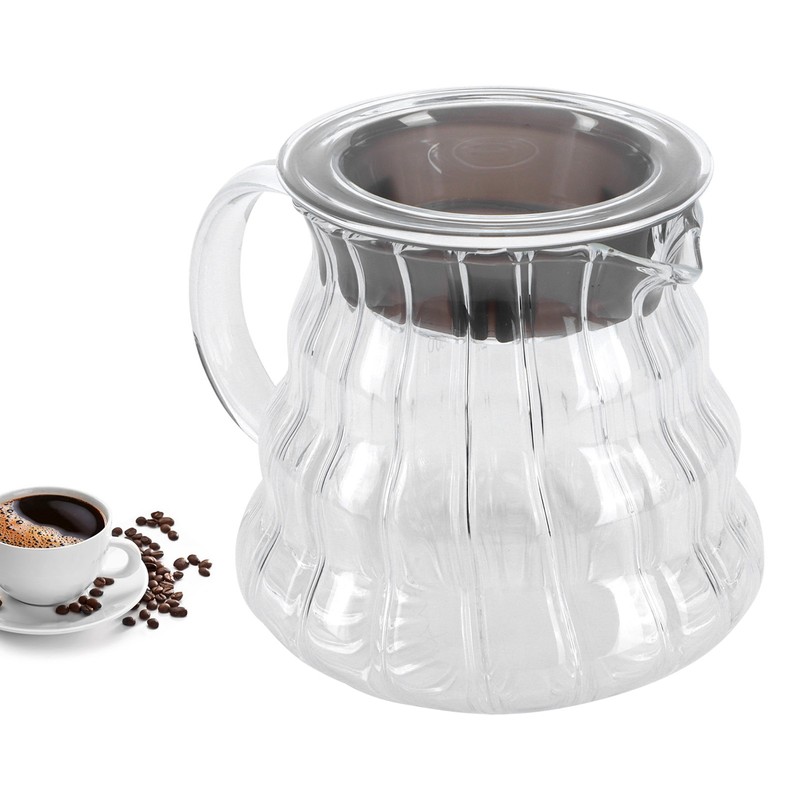 Coffee Pot High Borosilicate Glass Coffee Maker Kettle Teapot Supply