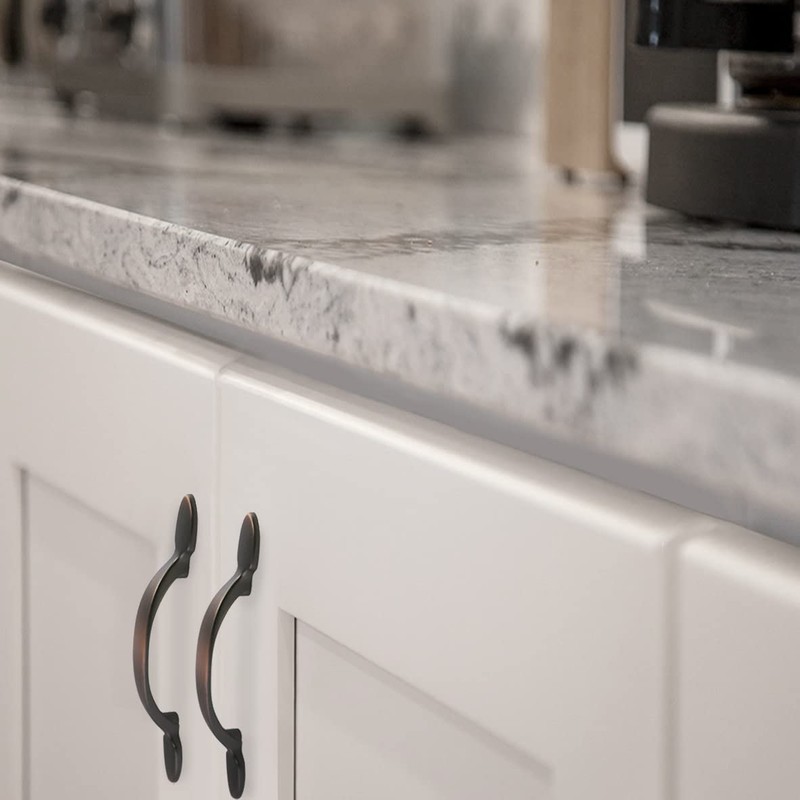 Design House 564724 Deco 3-inch C-C Cabinet Pull, Bronze, 5-Pack