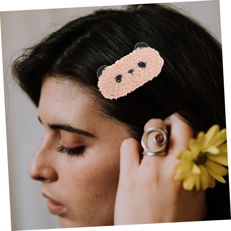 Ipetboom 8pcs Cute Panda and Clips for Women and Girls