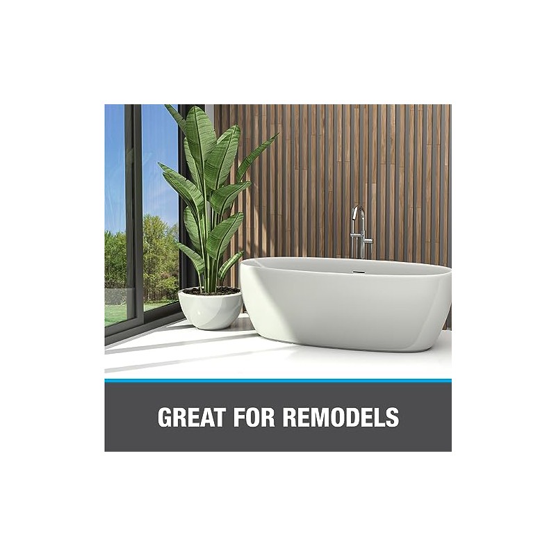 Oatey 46000P PVC Universal Freestanding Tub Drain Kit
