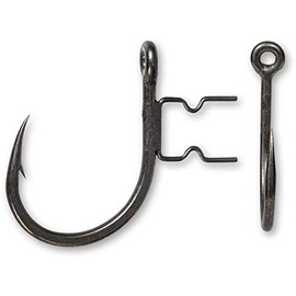 Black Cat Premium Claw Single Hook Extremely Stable Fishing Hook for Catfish Fishing with Optimised Rubber Fish Holder Fishing Accessories, DG Coating, 7/0