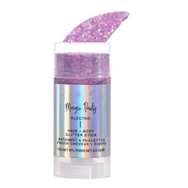 MAEPEOR Body Glitter Stick 6 Colors Holographic Mermaid Sequins Chunky Face Glitter Stick Singer Concerts or Music Festival Rave Body Makeup (Color 01)