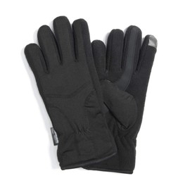 Muk Luks Women's Gloves, Solid Black, Small/Medium