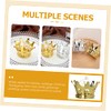 12 piezas Cajas Doradas de Dulces Rellenable con Decorativa para