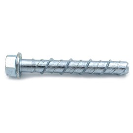 CONFAST LDC383 3/8" x 3" Zinc Plated Large Diameter Concrete Screw for Anchoring to Masonry, Brick or Block (25 per Box)