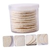TOVINANNA 1set Makeup Remover Pad Face Exfoliating Makeup Sponges Dry