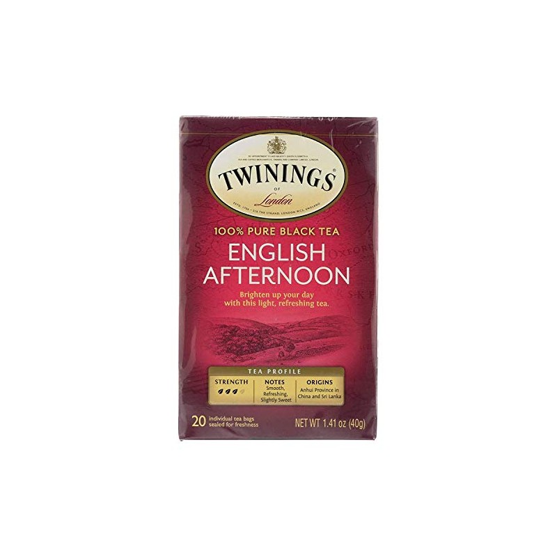 Twinings of London English Afternoon Tea - Pack of 6