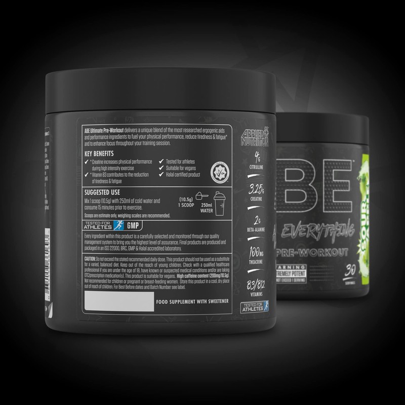Applied Nutrition Bundle ABE Pre Workout 315g + ABE Black