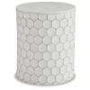 Signature Design by Ashley Polly Geometric Honeycomb Indoor Outdoor Accent