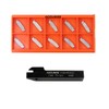 Accusize Industrial Tools 1/2" x 1/2'' Cut-Off Holder, Parting Tool,