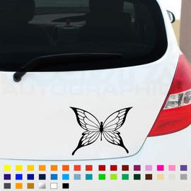 Butterfly Sticker, Vinyl Decal Sticker, Car Window Bumper Sticker, Caravan 4x4 Sticker, 190mm