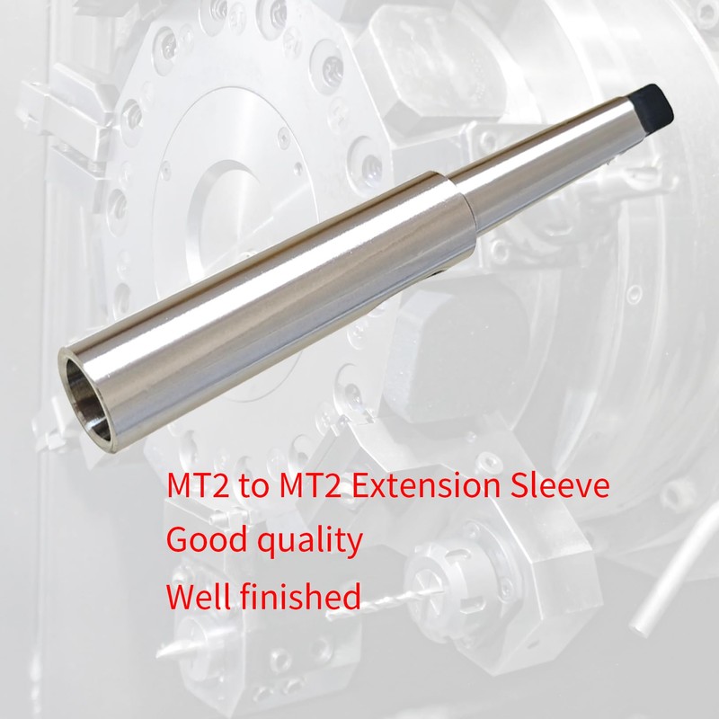 zpldAIAOSI MT2 to MT2 Extension Sleeve, External Morse Taper 2,