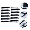 TOVINANNA 20pcs Adjustable Elastic Hair Ties for Men Lightweight Hair