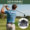 Veyntra Metal Landing Pad Clip for Golf Bags, 10‑Hole Golf