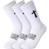 Ao Yee ZGL 3 Pairs Christian socks Prayer socks Birthday