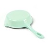 HAWOK Enameled Cast Iron 8-inch Skillet Green