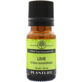 Plantlife Lime Aromatherapy Essential Oil - Straight from The Plant 100% Pure Therapeutic Grade - No Additives or Filters - 10 ml