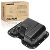 A-Premium Engine Oil Pan Sump with Drain Plug Compatible with