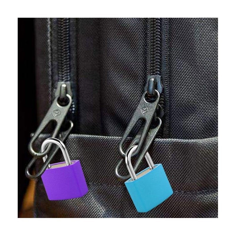 Suitcase Locks Padlocks, Small Luggage Locks with Keys with Outdoor