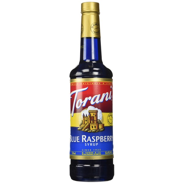 Torani Blue Raspberry Syrup, 25.4 Ounce
